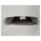 BUCK 505 "KNIGHT" SINGLE BLADE LOCKBACK POCKET