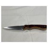 "JERNIGAN KIT" FIXED-BLADE KNIFE - FAUX STAG