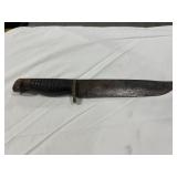 WORLD WAR II "THEATER KNIFE" - NO MARKINGS - VERY