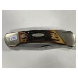 1970s WESTERN USA 542 LOCKBACK FOLDING KNIFE -