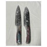 (2) NEW FIXED BLADE KNIVES - 12" AND 13" -