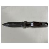 1977 A.G. RUSSEL STING FIGHTING BOOT KNIFE - "OAK