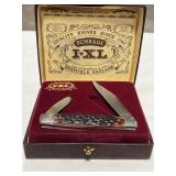 SCHRADE I-XL NO. BS 60 THREE BLADE STOCKMEN