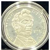 2009 ABE LINCOLN COMM. PROOF SILVER DOLLAR