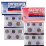 2002 UNC MINT SET (U02) - U.S. MINT SEALED BOX