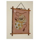 ASIAN ARTWORK ON FABRIC
