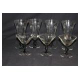 MARGANTOWN "ART MODERNE" STEMWARE