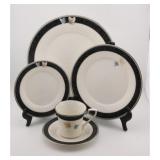 43 NORITAKE "ENCHANTEUR" CHINA SET