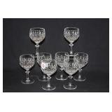 SET OF 8 GORHAM "LA SCALA" WINE GLASSES