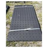 (5pc)  39 1/2" x 80" Ground Protection Mats
