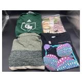 (4) SHIRTS/SWEATERS SIZE S/M/L -