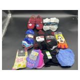 PAIR OF CHILDRENS SIZE 11 SHOES & (4) PACKS OF