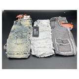 (3) PAIRS OF BOYS JEANS - SIZE 4 - NEW W/ TAGS