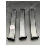 (3) PROMAG 32 ROUND MAGAZINES