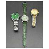 2-MENS, 1- LADIES DESIGNER STYLE WATCH