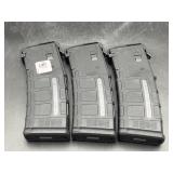 (3) PMAG 30 AR/M4 W MAGAZINES