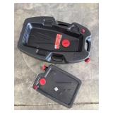 2-OIL DRAIN PANS