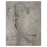 SINGLE HANDLE COIL SPRING NECK KITCHEN FAUCET
