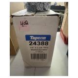 QTY 4- TAPCON CONCRETE SCREW ANCHORS
