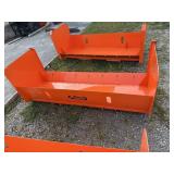 PABREAK 80" SKID STEER SNOW PUSHER