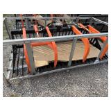 PABREAK 80" SKID STEER 2 CYLINDER SKELETON GRAPPLE
