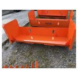 PABREAK 80" SKID STEER SNOW PUSHER