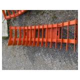 PABREAK 70" SKID STEER ROOT RAKE