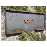 PABREAK WELD ON SKID STEER PLATE