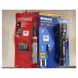 NEW IN BOX KOBALT FLASH LIGHT AND CRAFTSMAN DRIVER
