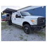 2012 FORD F350 FLATBED