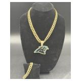 DESIGNER STYLE NECKLACE AND BRACELET