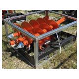 PABREAK AUGER WITH 3 BITS  FOR SKID STEER