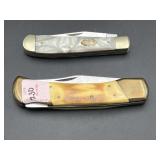 (2) FOLDING POCKET KNIVES