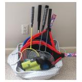 Set of Youth or Beach Tennis/ Badminton Racquets