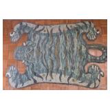 Feroz Teal Tiger Rug By Justina Blakeney x Loloi