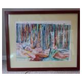 Mixed Media Figurative Piece Titled Rest