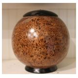 Decorative Burl Wood Sphere