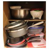 Pots & Pans Cabinet Contents