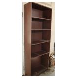 Pressboard 5 Shelf Book Shelf