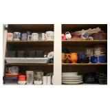 Kitchen Dishes Cabinet Contents