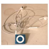 Blue Apple iPod Shuffle 4th Generation