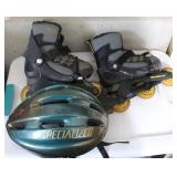 Specialized Helmet w/ Rollerblade Outback X Skates