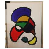 Hand Painted Abstract Canvas Painting