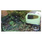Schwinn Rascal Bicycle Trailer w/ Black Sport Bike