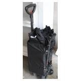 Black Collapsible Utility Wagon