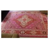 Safavieh Bellagio Collection Red/ Pink Wool Rug