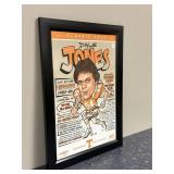 DALE JONES SIGNED PRINT- UNIVERSITY OF TN