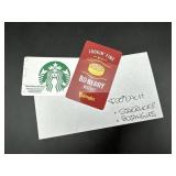 $50 STARBUCKS GC + $50 BOJANGLES GC