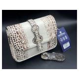 SMITH & WESSON CROC LEATHER CONCEALMENT CROSSBODY