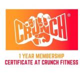 Crunch Fitness 1-Year Membership